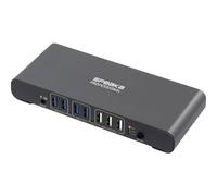SpeaKa Professional SP-13773904 Switch KVM 2 Porte SP-KVM-2P4K Grigio (opaco)