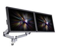 SpeaKa Professional SP-1624884 Superflex 2 vie Supporto a muro per monitor 25,4 cm (10) - 68,6 cm (27) Argento/Nero R
