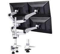 SpeaKa Professional SP-3957076 Flex 4fach Monitor-supporto da tavolo