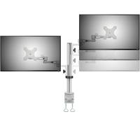 SpeaKa Professional SP-5986112 2 Vie Supporto da Tavolo per Monitor 33,0 cm (13) - 68,6 cm (27) Regolabile in Altezza,