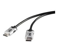 SpeaKa Professional SP-6344128 HDMI Cavo 1.00 m Nero