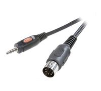 SpeaKa Professional SP-7869804 Attacco DIN / Jack Audio Cavo [1x Spina a 5 poli
