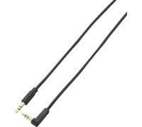 SpeaKa Professional SP-7870060 Jack Audio Cavo [1x Spina Jack da 3.5 mm - 1x Spina Jack da 3.5 mm] 1.00 m Nero contatti