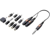 SpeakA Professional SP-7870280 Interfaccia cavo/Adattatore di genere 6,3 mm/6,3 mm/3,5 mm/3,5 mm/3,5 mm/RCA/RCA 2x 6,3 mm/3,5 m NEW