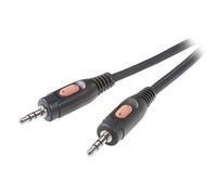 SpeaKa Professional SP-7870372 - Cavo di collegamento audio con jack da 3,5 mm, 1 connettore jack da 3,5 mm, 30,00