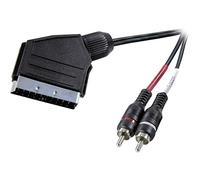 SPEAKA Adapter SCART / 2X Cinch 2M