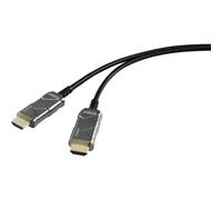 SpeaKa Professional SP-8821988 HDMI Cavo Spina HDMI-A, Spina HDMI-A 15.00 m Ner