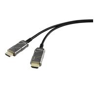 SpeaKa Professional SP-8821992 HDMI Cavo Spina HDMI-A, Spina HDMI-A 20.00 m Ner