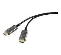 SpeaKa Professional SP-8821992 HDMI Cavo Spina HDMI-A, Spina HDMI-A 20.00 m Ner
