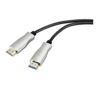 SpeaKa Professional SP-9019356 HDMI Cavo Spina HDMI-A, Spina HDMI-A 50.00 m Ner