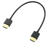 SpeaKa Professional SP-9076308 HDMI Cavo Spina HDMI-A, Spina HDMI-A 0.20 m Nero