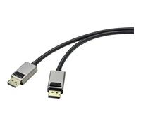 Cavo di connessione displayPort professionale SPEATUA [1x Connettore di visualizzazione - 1x Connettore displayPort] 1,00 M ner