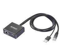 SpeaKa Professional SP-GNS-200 Adattatore di rete/HUB 1 GBit/s USB-C®, RJ45