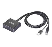 SpeaKa Professional SP-GNS-250 adattatore di rete e hub 1 GBit/s USB-C, RJ45