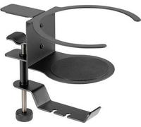 SpeaKa Professional SP-HCH-120 Supporto poggia cuffie con passacavo integrato Nero