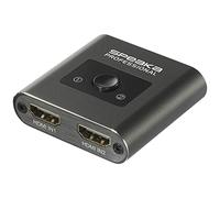 Speaka Professional SP-HSW-231 - Switch HDMI a 2 Porte UHD 8K @ 60 Hz, UHD 4K @ 120 Hz