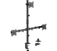 SpeaKa Professional Supporto per monitor SP-MM-231 3 Display 43,2–81,3 cm (17–32'') Nero regolabile