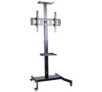 SpeaKa Professional SP-TVC-700 - Carrello per TV 81,3 cm (32) - 190,5 cm (75), altezza regolabile, inclinabile