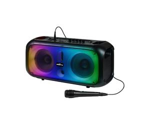 Speaker Bluetooth 200W luminoso e microfono cablato e telecomando - Nouvo