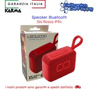 Audio & Hi-Fi Ledwood: Speaker Bluetooth Rosso