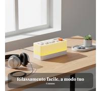 Speaker Bluetooth luce notturna RGB, aiuto relax, jelly, USB, prato esterno