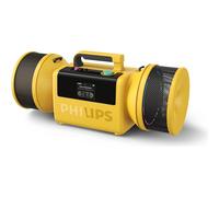 PHILIPS The Tube TAMS80Y - Altoparlante wireless 280W max, Bluetooth 6.0, impermeabile IP67, batteria 24h, suono stereo, Auracast, USB-C, luci LED, giallo
