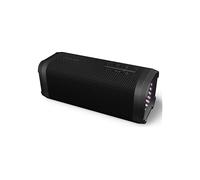 Philips TAS2000B Altoparlante wireless Bluetooth con spettacolo di luci LED, 20 W Bass+, Auracast, 20H di riproduzione, Impermeabilità IPX5, Riproduzione USB, Microfono, Controllo app - Nero