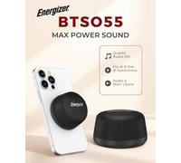 SPEAKER BT + 500MAH ENERGIZER PORTABLE WIRELESS CHARGER