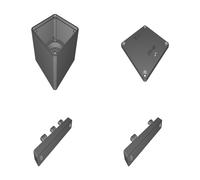 Speaker Case for HAM Radio Universal 3W 4Ohm 40mm Audio External Enclosure