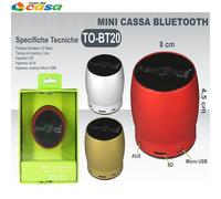 Speaker cassa altoparlante bluetooth charge wifi usb riproduzione fino a 5ore