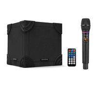 SPEAKER EMPIRE PORTATILE QUBO CON MICROFONO 100W MICR.ICE INCLUSO