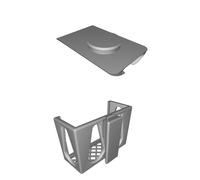 Speaker Mount compatible with JBL GO for E-Z-GO Golf Cart