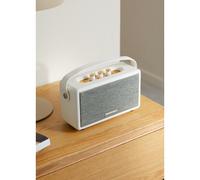 SPEAKER RETRO - Altoparlante Portatile Con Bluetooth, USB E AUX Bianco Panna