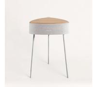 SPEAKER TABLE 180 - Tavolo Speaker Con Suono Unidirezionale A 180°, Bluetooth E Caricatore Wireless Legno Naturale