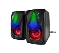 TECHMADE CASSE SPEAKER GAMING CON ILLUMINAZIONE (TM-GAMSPEAKER)**PUOI PAGARE ANCHE ALLA CONSEGNA!!!**