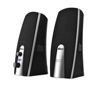 SPEAKER Trust - Mila 2.0 Speaker Set TRUST MiLa 2.0 Speaker Set, Potenza totale 10 W, Numero di casse 2, Nero, Argento