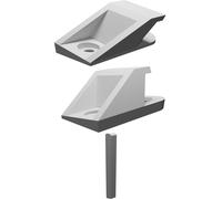 Speaker Wall Mount for Logitech Z200 Adjustable Angle Desktop Space Saving