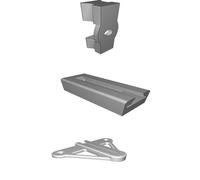 Speaker Wall Mount for Logitech Z906 Universal Front Rear Bracket