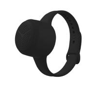 Speaker Watch, Music Player Wristband, Rechargeable Battery Wireless Wearable Sleek Design Compact Type C Lightweight, Running Speaker for Outdoor Travel Hiking Exercise, 1.48 x 1.26inches