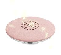 Speakers For Sleeping - 9.6x9.6x1.1cm Rechargeable Timer Settings Music Player, Ultra-Thin Wireless Speaker,for Women Men Teens Girlfriend Wife Friend Sister Business Trip Home Outdoor School