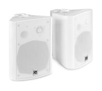 Speakerset Bluetooth - Power Dynamics DS65MW - Met mp3 speler en muurbeugels - Wit (100.064)