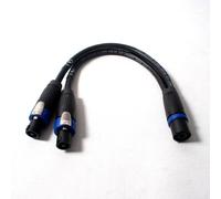 Speakon Breakout Cavo. Maschile Presa A Doppio Femmina