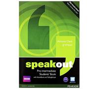 Speakout Pre-Intermediate Student's Book + DVD: with ActiveBook and MyEnglishLab [Lingua inglese]