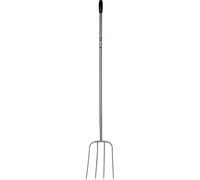 Spear & Jackson 1636CU Forca per letame tubolare a manico lungo