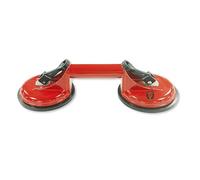 Spear & Jackson ASCD118 Ventosa Doppia - Strumento di Sollevamento ad Alte Prestazioni - Capacità di Sollevamento 110 kg - Doppia Ventosa con Blocco e Rilascio Facile