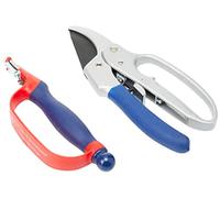 Spear & Jackson CUTTINGSET1 Set di cesoie a cricchetto e affilacoltelli