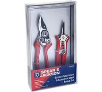 Spear & Jackson - Forbici con Bypass + Mini Set di Tagli (CUTTINGSET6)