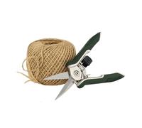 Spear & Jackson Kew Gardens Urban Oasis Set Forbici di Precisione e Spago, Forbici da Potatura con Lame in Acciaio SK5 e 100 m di Spago Naturale, per Piante da Interno, Erbe e Supporto Steli