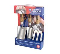Spear & Jackson TRIZ3PS - Giardino Tool Set (Acciaio), Colore Multicolore