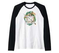 Spearfishing Professional Kelp Crawler Diver Spearo Maglia con Maniche Raglan